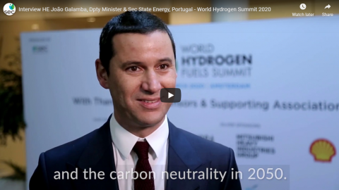Full Interview – H.E. João Galamba, Deputy Minister & Secretary of State for Energy, Portugal speaking at World Hydrogen Fuels Summit 2020