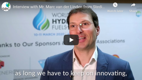 Interview – Mr. Marc van der Linden, CEO, Stedin Groep speaking at World Hydrogen Summit 2020
