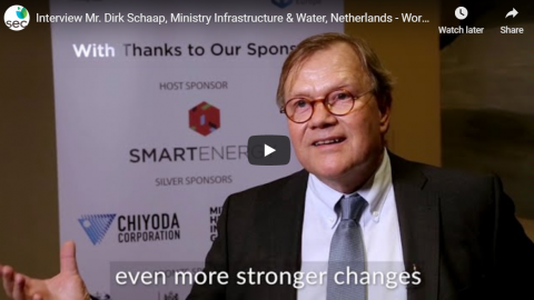 Interview – Mr. Dirk Schaap from Ministry of Infrastructure & Water Management, Netherlands speaking at World Hydrogen Summit 2020